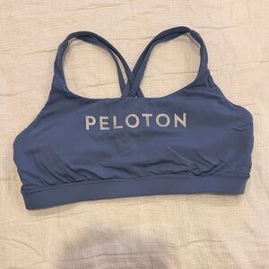 lululemon athletica x Peleton Blue Sports Bra